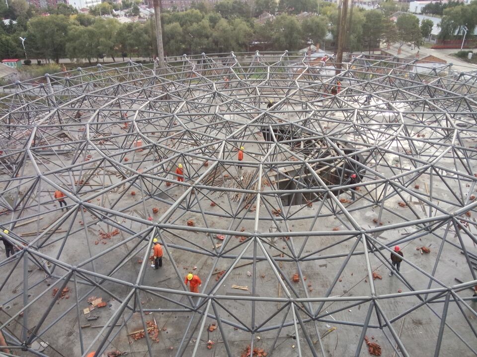 胶南全民健身中心网架