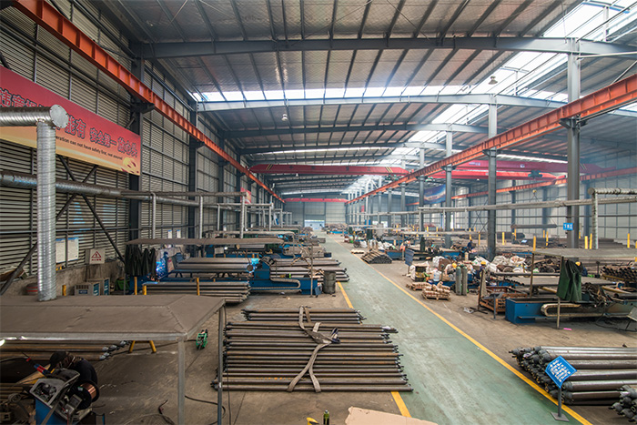 胶南网架焊接车间